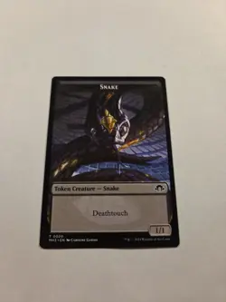 MTG - Snake Token - Modern Horizons 3 - Image 1