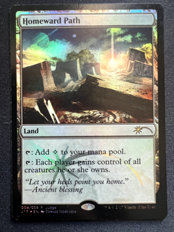 Homeward Path FOIL Judge Promo LP x1 MTG Magic: the Gathering - Image 1
