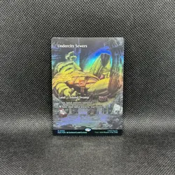 Undercity Sewers FOIL Magic MTG Teenage Mutant Ninja Turtles PZA 0020 Mythic - Image 1