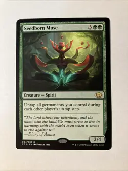 Seedborn Muse NM Commander Collection: Green MTG 004 / 008 English Regular - Image 1
