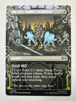 The Last Ronin's Technique (Showcase) U Teenage Mutant Ninja Turtles 223 NM - Image 1