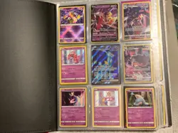 B31 POKEMON TCG BINDER COLLECTION LOT RARES HOLO REV V EX FULL ART RADIANT GOLD - Image 1