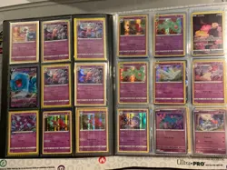 B31 POKEMON TCG BINDER COLLECTION LOT RARES HOLO REV V EX FULL ART RADIANT GOLD - Image 2