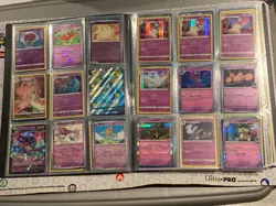 B31 POKEMON TCG BINDER COLLECTION LOT RARES HOLO REV V EX FULL ART RADIANT GOLD - Image 4