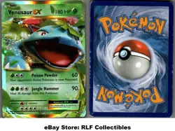 2016 Pokemon, XY Evolutions, #1/108 Venusaur EX, Holo Ultra Rare - Image 1