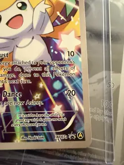 Jirachi XY67a Pokemon Premium Trainer Collection Alt Full Art NM - Image 5