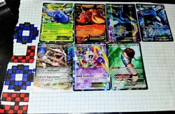 100 Pokemon Card Lot TCG CARDS, ULTRA RARES, EX, V, TRAINER, OLD & NEW Holo & NO - Image 3