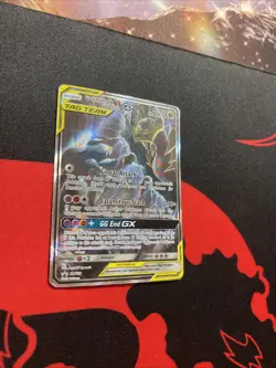 Pokemon TCG Garchomp & Giratina GX SM193 Sun & Moon Promo Damaged - Image 4