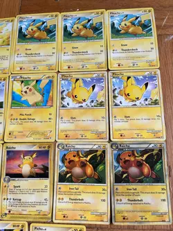 Lot of 17 High Grade Pikachu/Raichu Pokemon Cards 2010’s One Holo - Image 4