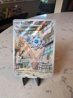 Klang 140/086 Pokemon SV: Black Bolt Illustration Rare Holo Near Mint - Image 1