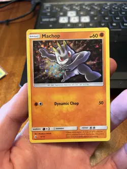 Pokemon Card Machop - 6/12 LP McDonald's Promos 2018 Promo 006/012 - Image 1