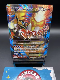 M Camerupt EX XY198a Holo Full Art Alternate Art Promo Pokemon Card - Image 4
