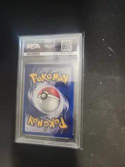 Pokemon TCG Misty Trainer Card Gym Heroes 18/132 Holo Rare PSA 4 - Image 2
