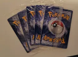 5x Entei Pokemon Black Star Promo 34 Sealed Movie Promo Lot of 5 Vintage WOTC - Image 2