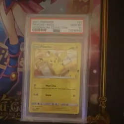 Pokemon Pikachu Holo Promo 2021 McDonald's 25th Anniversary 025/025 PSA 10 - Image 1