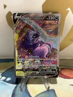 Galarian Slowking V 179/198 Pokemon Chilling Reign Alternate Art Rare NM - Image 1