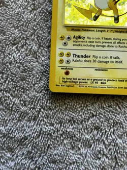 Pokemon TCG Raichu Base Set 2 Holo Unlimited Holo Rare - Image 3