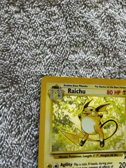 Pokemon TCG Raichu Base Set 2 Holo Unlimited Holo Rare - Image 5