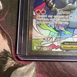 Pokemon Mega Charizard X ex 023 Me: Mega Evolution Promo Holo Stage 2 360 HP - Image 4
