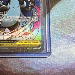 Pokemon Mega Charizard X ex 023 Me: Mega Evolution Promo Holo Stage 2 360 HP - Image 5