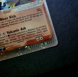 Blaziken ex 89/95 Ultra Rare Holo Pokemon TCG Team Magma vs Team Aqua 2004 - Image 4