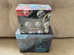 Pokemon Mega Evolution Phantasmal Flames ETB + Booster Box (36 Packs) – Sealed - Image 1