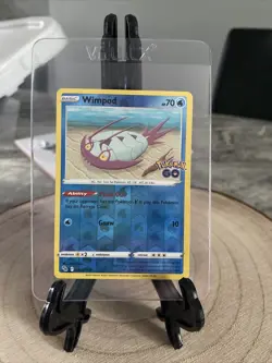 025/078 Wimpod Common Reverse Holo Card : Pokemon GO Trading Card Game TCG - Image 1