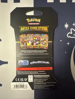 Pokemon Mega Evolution Sleeved Booster Pack - Image 2