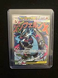 Pokemon Mega Charizard X EX Promo Holo Me: Mega Evolution 023 360 - Spanish - Image 1
