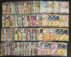 Pokemon Bulk Lot 200 ex RR Japanese TCG Pikachu Zekrom Leafeon Flareon A23 FI38 - Image 1
