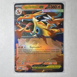 Pokemon Mega Charizard Y EX Tin Promo - Image 1