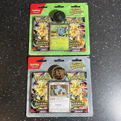 Pokemon TCG Ascended Heroes 2-Pack Blisters - Erika and Larry - Set of 2 SEALED - Image 1