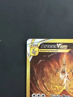 Pokemon TCG Arceus v Star GG70/GG70 Crown Zenith Gold Card Mint Condition - Image 3