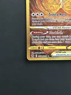 Pokemon TCG Arceus v Star GG70/GG70 Crown Zenith Gold Card Mint Condition - Image 4