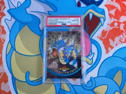 Gyarados - 2000 Topps Pokemon TV Animation Series 3 FOIL #130 - PSA 10 💎 - Image 1