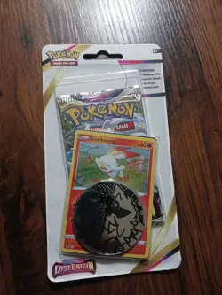 Pokemon TCG: Lost Origin Checklane Blister Gardevoir Pack X1 Sealed Scorbunny - Image 1