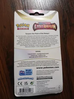 Pokemon TCG: Lost Origin Checklane Blister Gardevoir Pack X1 Sealed Scorbunny - Image 2