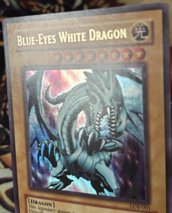 Yugioh: Blue-Eyes White Dragon - LOB-001 - Ultra Rare - Unlimited - MP - Image 3