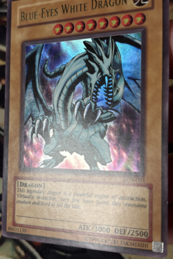 Yugioh: Blue-Eyes White Dragon - LOB-001 - Ultra Rare - Unlimited - MP - Image 4