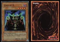 Lord of D. SDK-041 Super Rare Yu-Gi-Oh - Image 3