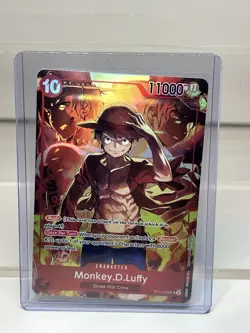 Monkey.D.Luffy (Treasure Booster Set) ST10-006 One Piece Promotion Cards Foil - Image 1