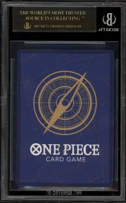 One Piece CCG Monkey.D.Luffy 3rd Ann. Winner Prize ST01-012 BGS 10 BLACK LABEL - Image 2