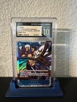 ONE PIECE CCG: WINGS OF THE CAPTAIN JP ARAMAKI OP06-043 SR / U.S. SELLER - Image 1