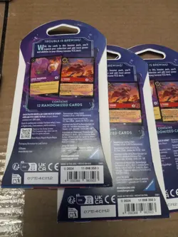 6 Disney Lorcana Ursula's Return Sleeved Booster Packs sealed 2024 - Image 5