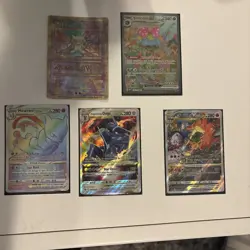 5 Pokemon Card Lot English NM - Image 1