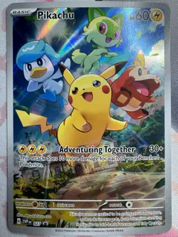 Pikachu 027 Sv: Scarlet & Violet Promo Cards Holo - Image 1