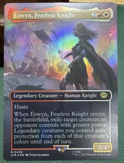 MTG Magic Lord of the Rings Tales of Middle-Earth Promo Cards Set of 4 FOIL - Image 3