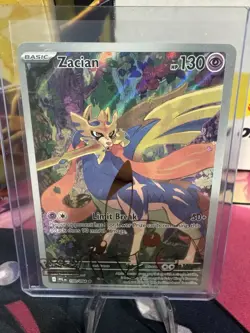 Zacian 100/94 Phantasmal Flames Illustration Rare Pokemon Card TCG - Image 1