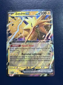 Zapdos ex 049 Sv: Scarlet & Violet Promo Cards Holo - Image 1