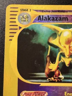 Alakazam 2/144 Skyridge Pokemon Card Reverse Holo Foil Rare HP - Image 3
